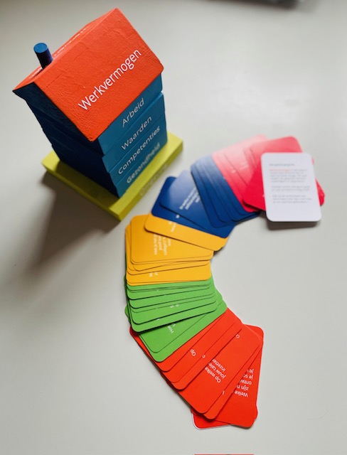 Maak het werkvermogen bespreekbaar op een leuke speelse manier met het huis van werkvermogen kaartspel van Preventned